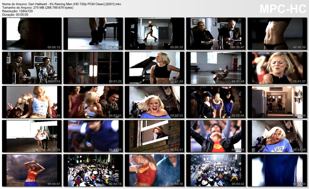 Geri Halliwell - It's Raining Men (HD 720p PCM Clean) [2001]