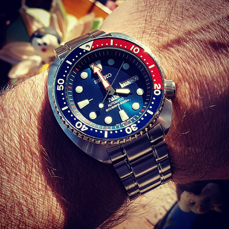 Seiko Prospex SRPA21 'Turtle' PADI Cal. 4R36 Auto 200M  (1)