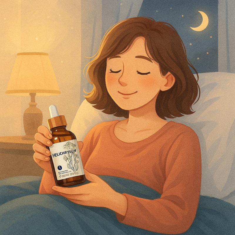 Relaxing before sleep