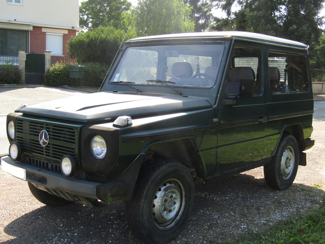 Mercedes G côté G