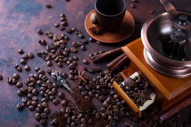 Espresso Beans and Coffee Beans