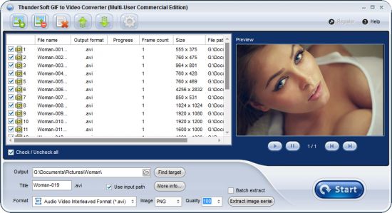 ThunderSoft GIF to Video Converter v3.6.0.0