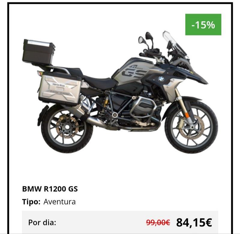 Alugar uma moto em Portugal...