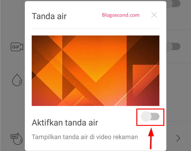 Menghilangkan Watermark pada DU Screen Recorder