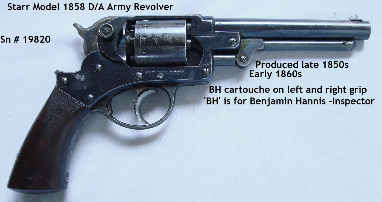 Starr Model 1858  Double Action Army Revolver