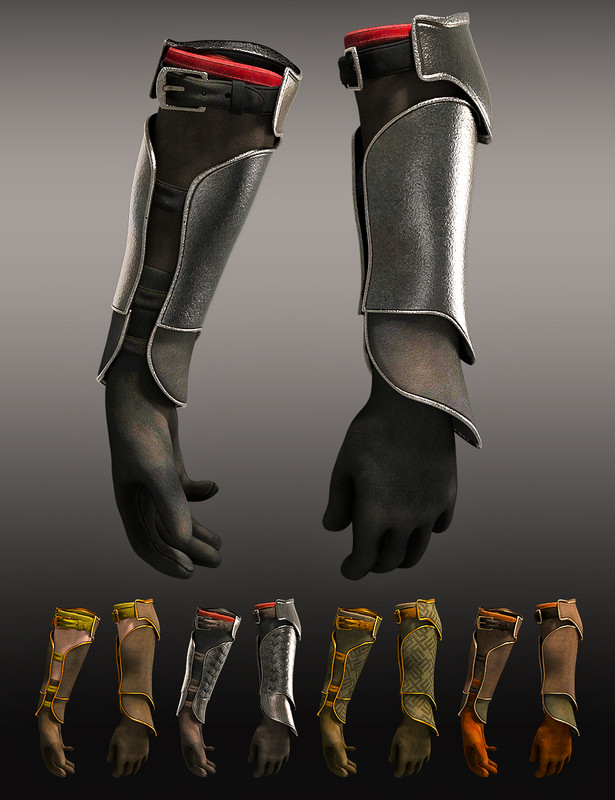 Iron Scale Armor Outfit Gloves and Bracers for Genesis 8 and 8.1 Males Iron Scale Armor Outfit Gloves and Bracers for Genesis 8 and 8.1 Males