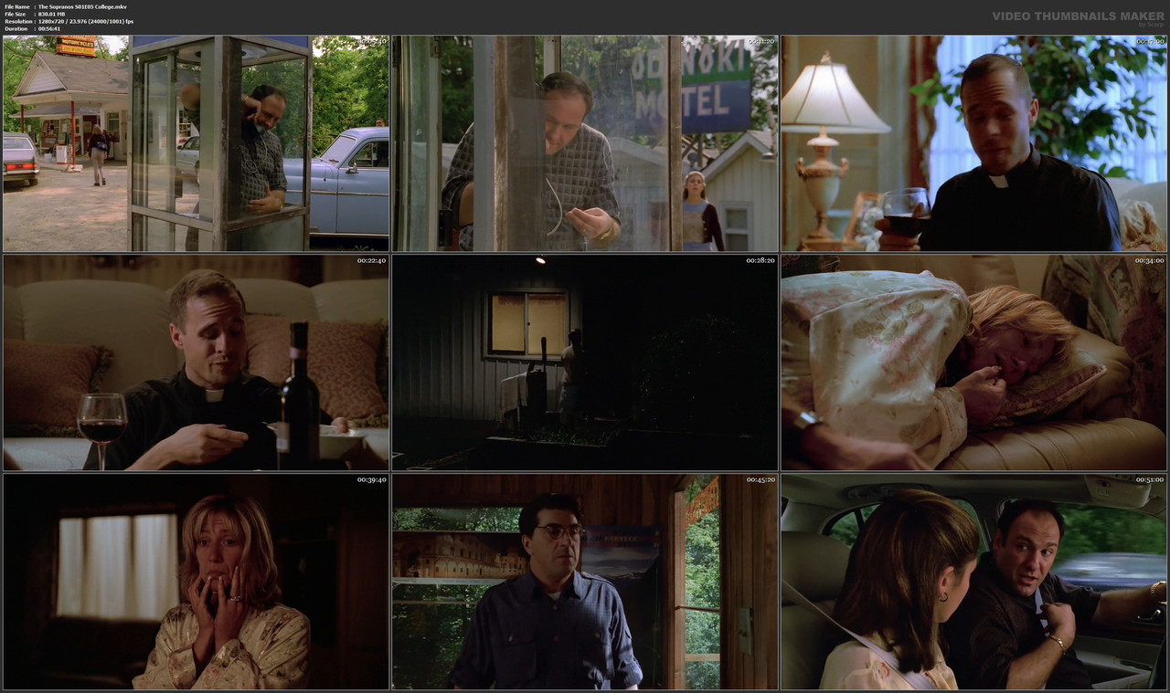 The Sopranos S01E05 College.mkv