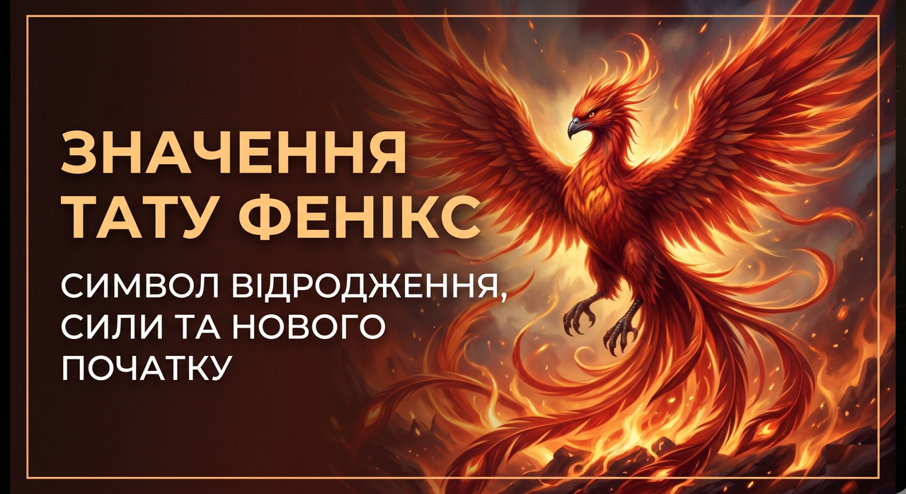 Фенікс як символ відродження, сили та нового початку