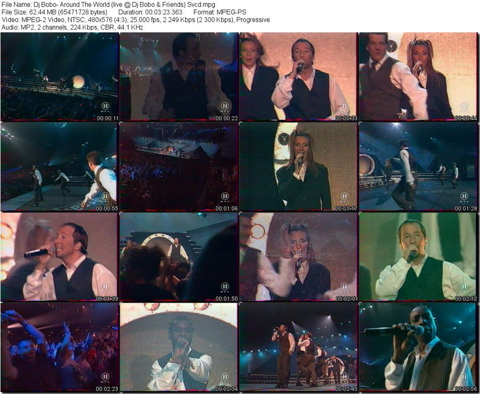Dj Bobo- Around The World (live @ Dj Bobo & Friends) Svcd.mpg_tn