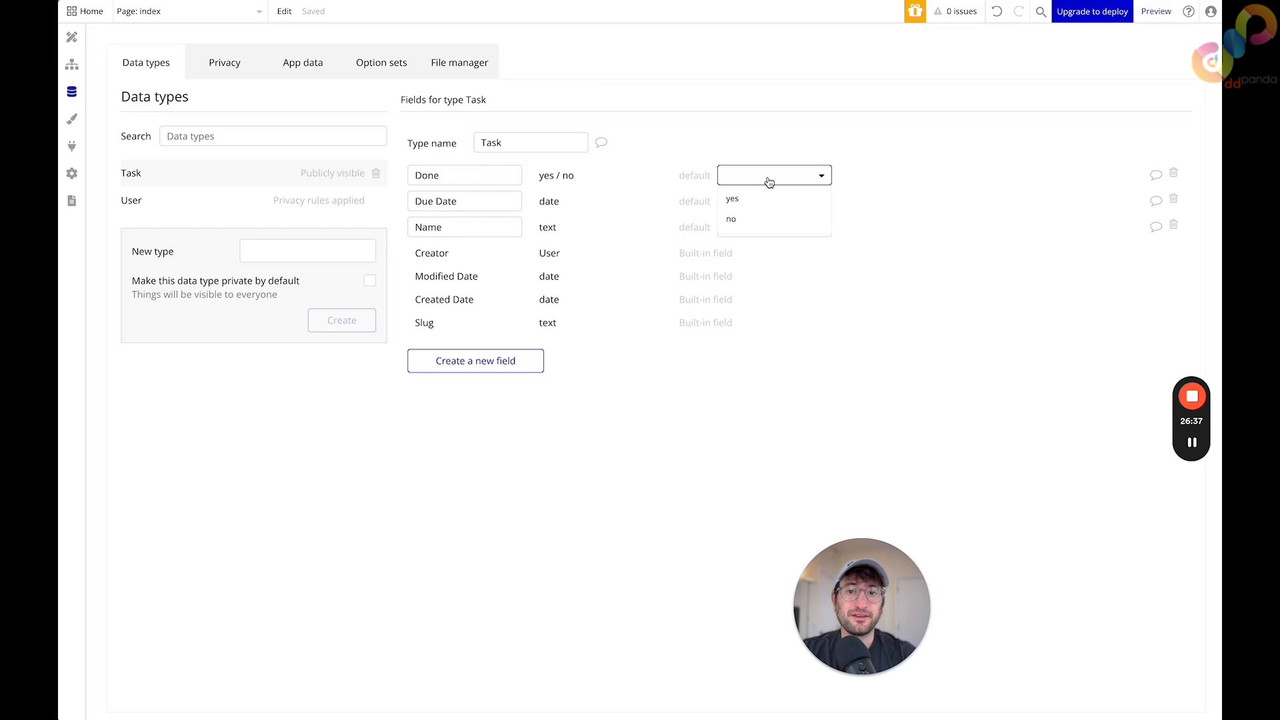 03 3 Create your input form for tasks on your to do list 0003 00 03 56