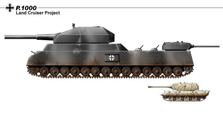 Krupp Landkreuzer P.1000ton Ratte(1)