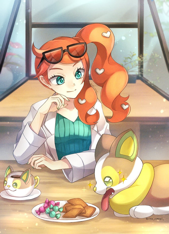 sonia-and-yamper-pokemon-and-1-more-draw