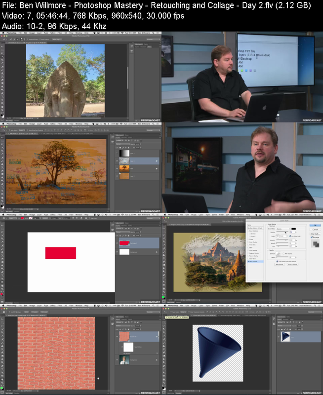 creativeLIVE - Photoshop Mastery Retouching and Collage with Ben Willmore creativeLIVE - Photoshop Mastery Retouching and Collage with Ben Willmore