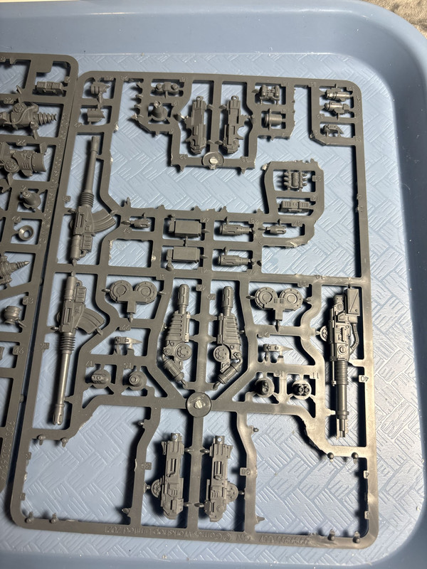 Dreadnoughts Bits Sprues Partial Builds 05