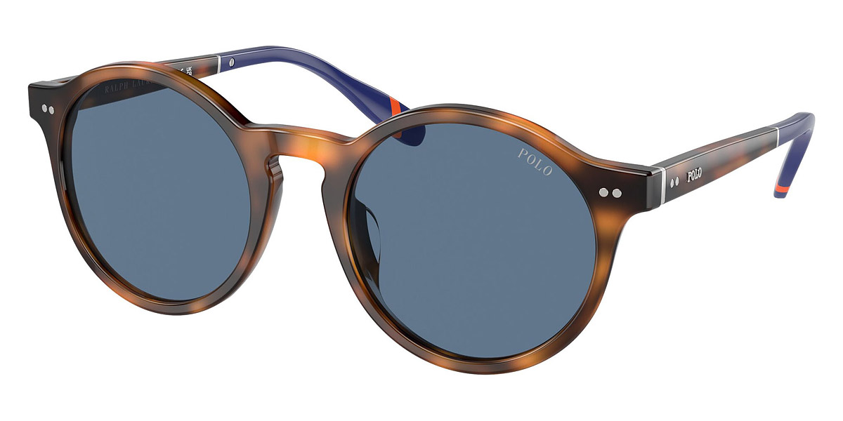 New Polo Ralph Lauren Men Sunglasses PH4204U 608980 Shiny Red Havana/Blue 50mm