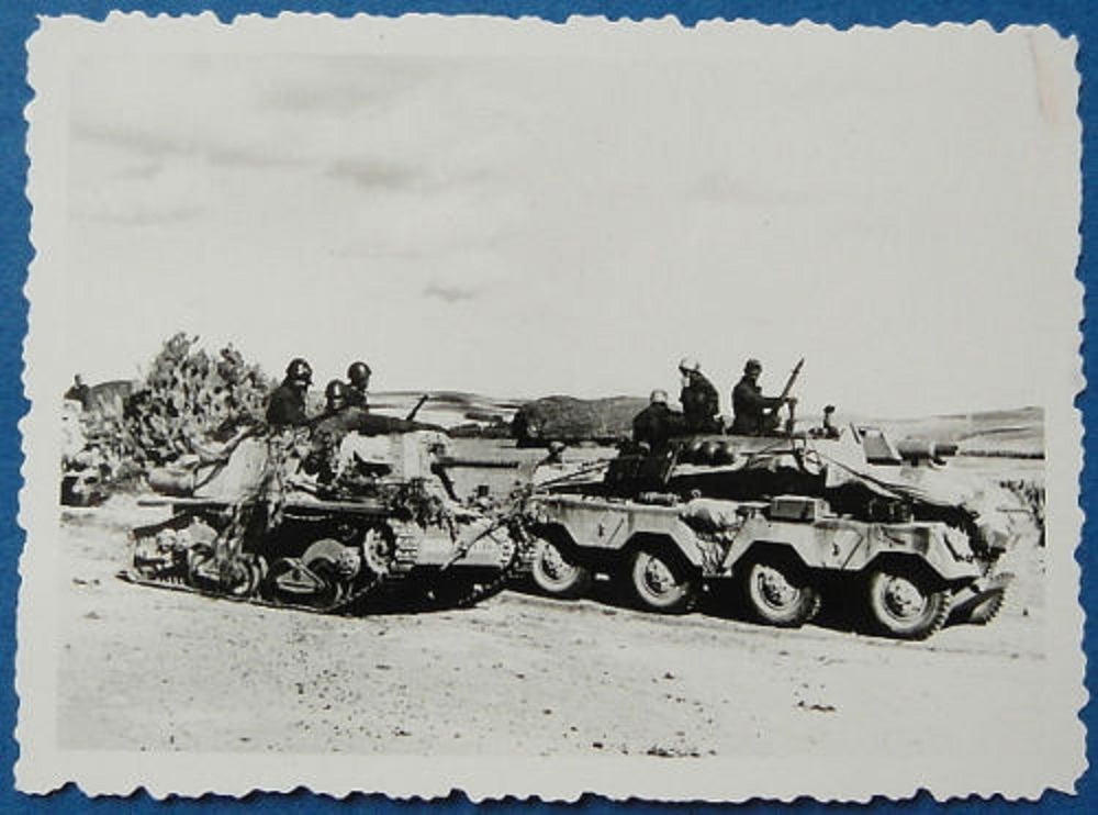 Fallschirmjäger in AFRIKA 8 Rad SPW Italienische