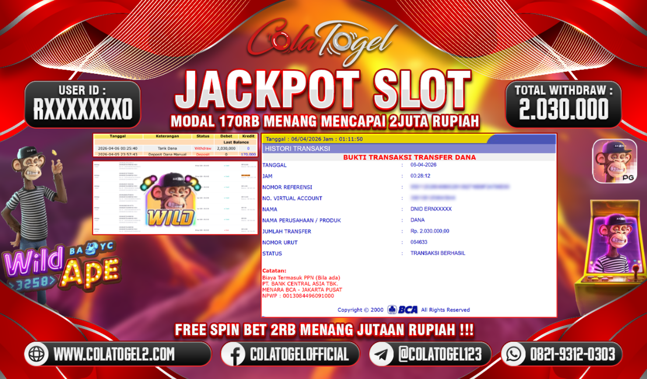 JACKPOT SLOT GACORR!!