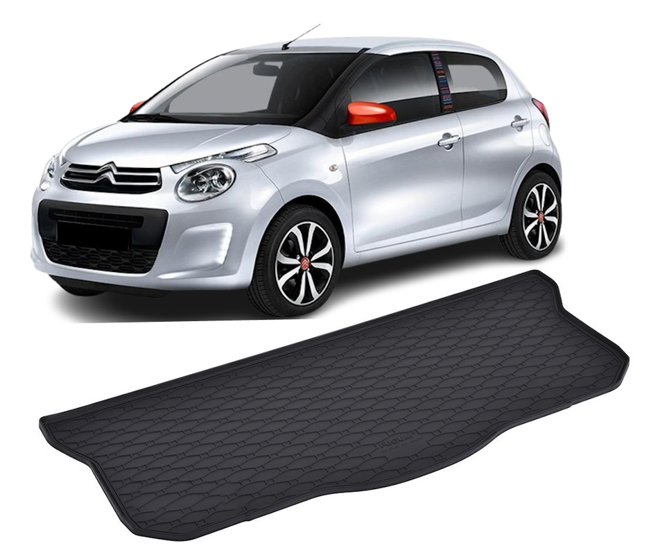 Tavita auto CITROEN C1 2014-2021, protectie portbagaj, Cri-Flo, din cauciuc 100%, compatibil cu autoturismul CITROEN C1