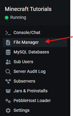 PebbleHost Knowledgebase | How To Create A Flat World