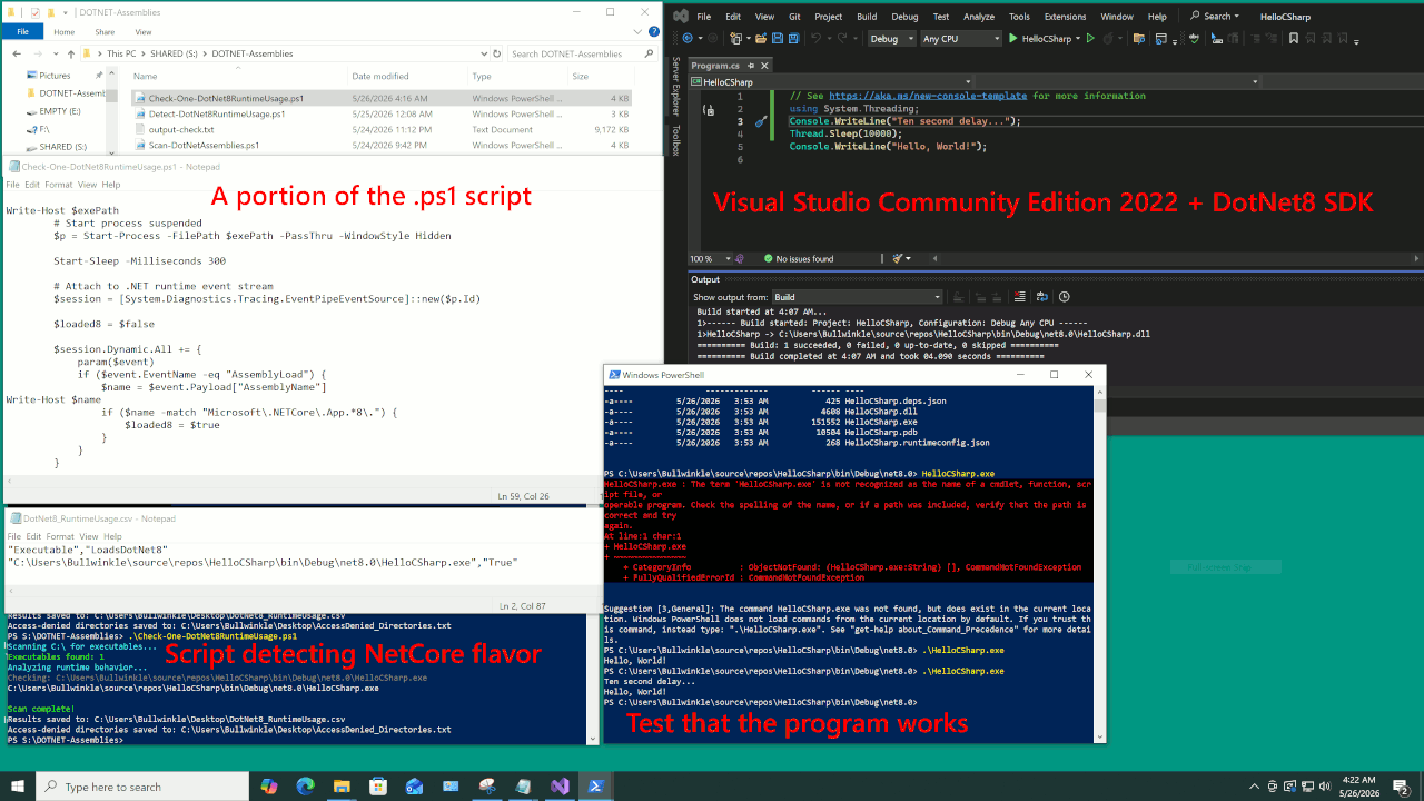 Detect One Dot Net8