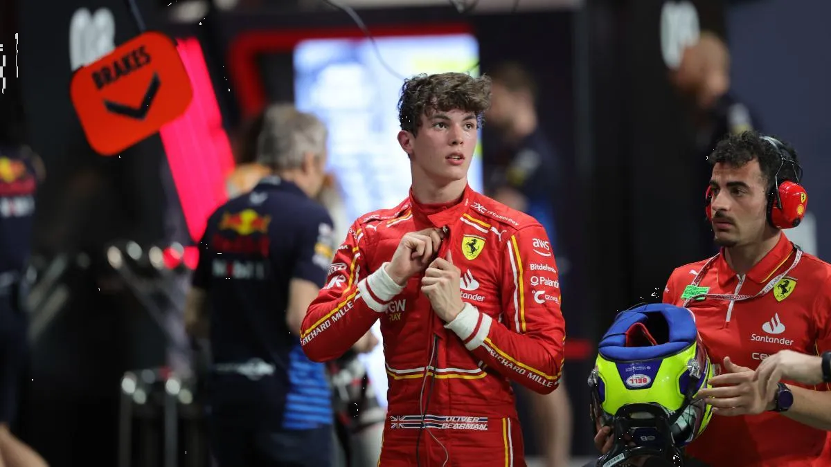 ¡Impresionante! Bearman, nuevo piloto más joven de Ferrari, supera leyenda mexicana