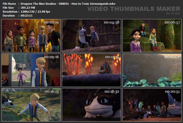 Dragons The Nine Realms - S08E01 - How to Train Jörmungandr.mkv