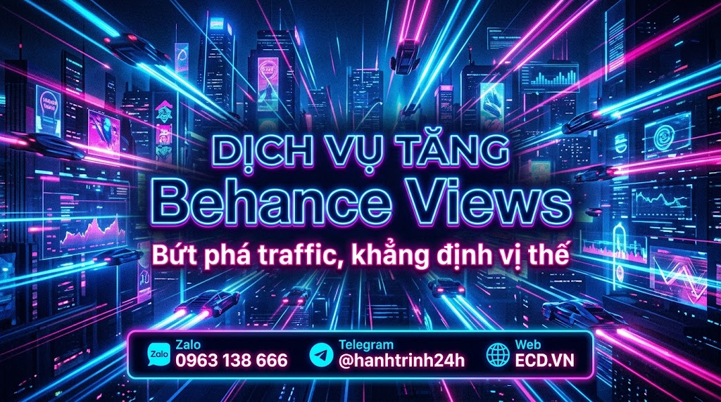 tăng behance views rẻ tăng lượt xem