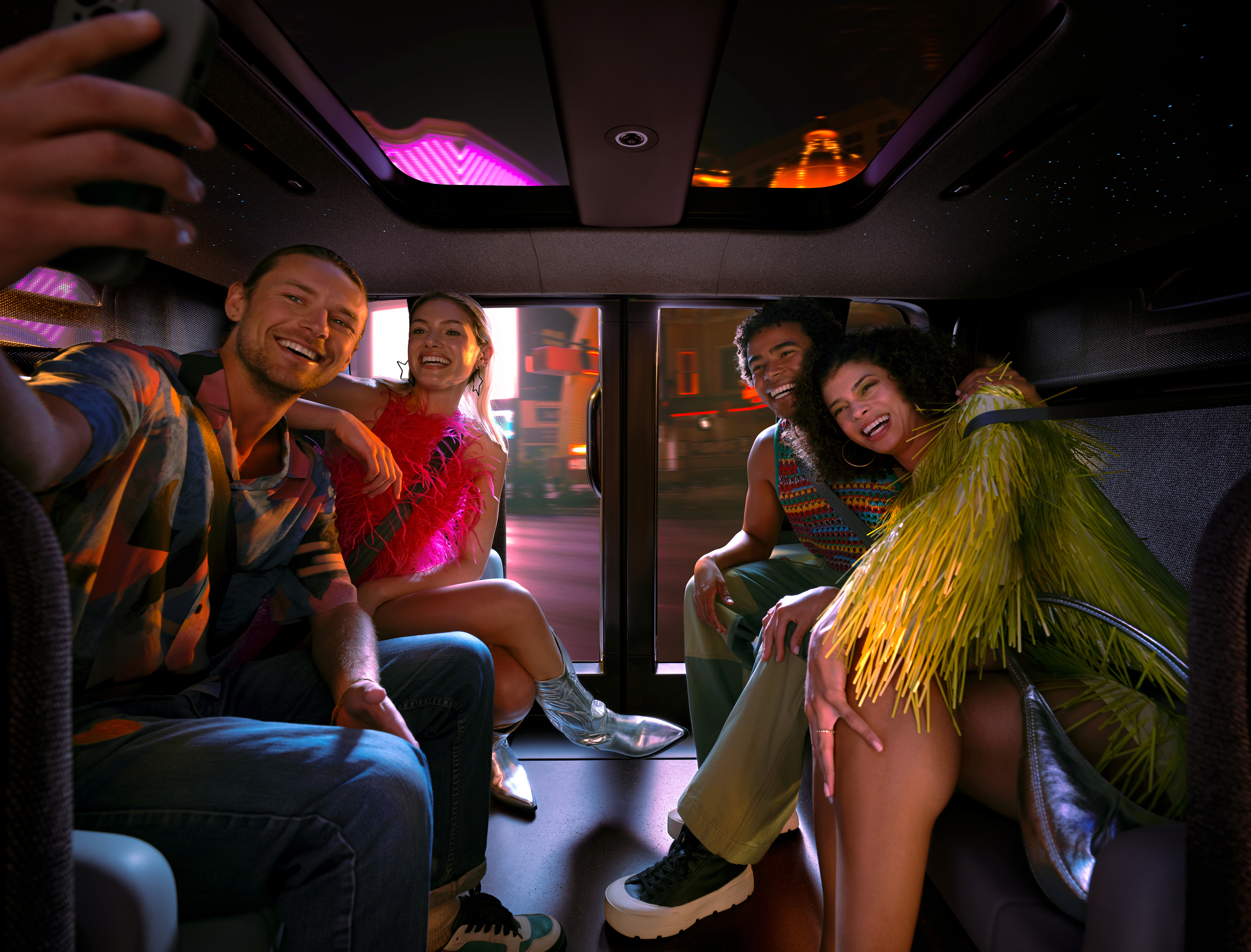 Zoox robotaxi in Las Vegas