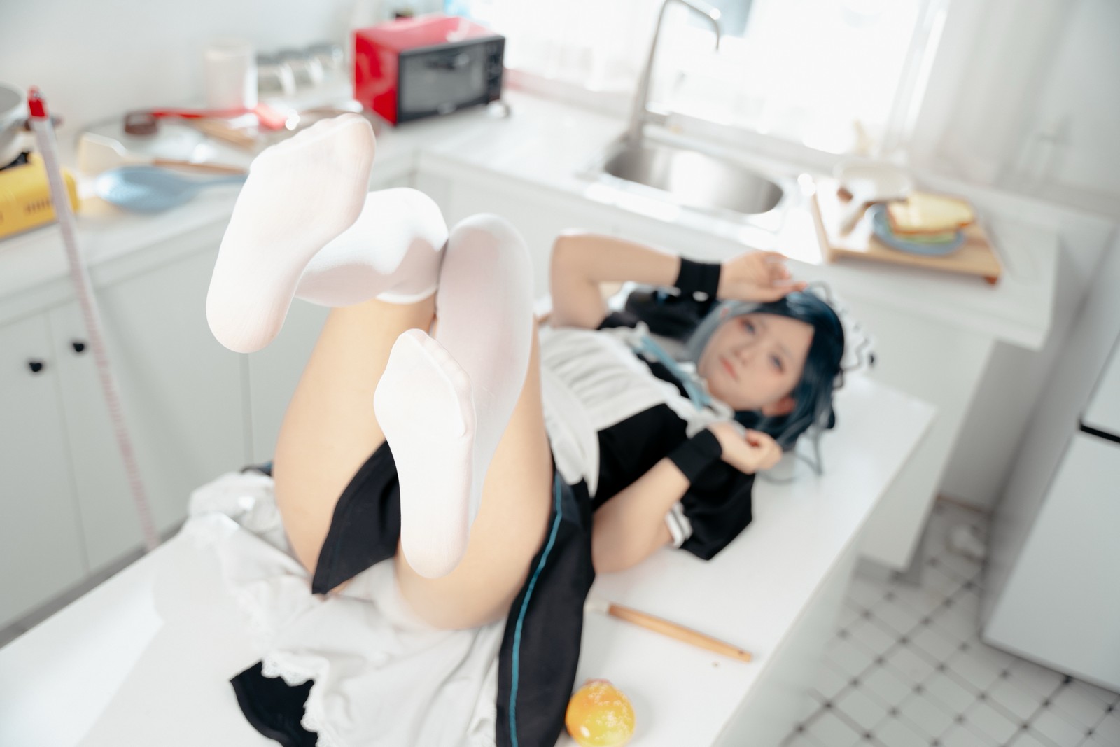 喜欢爱理吗COS写真：碧蓝航线独角兽婚纱高清套图（31P-172.5M）插图7