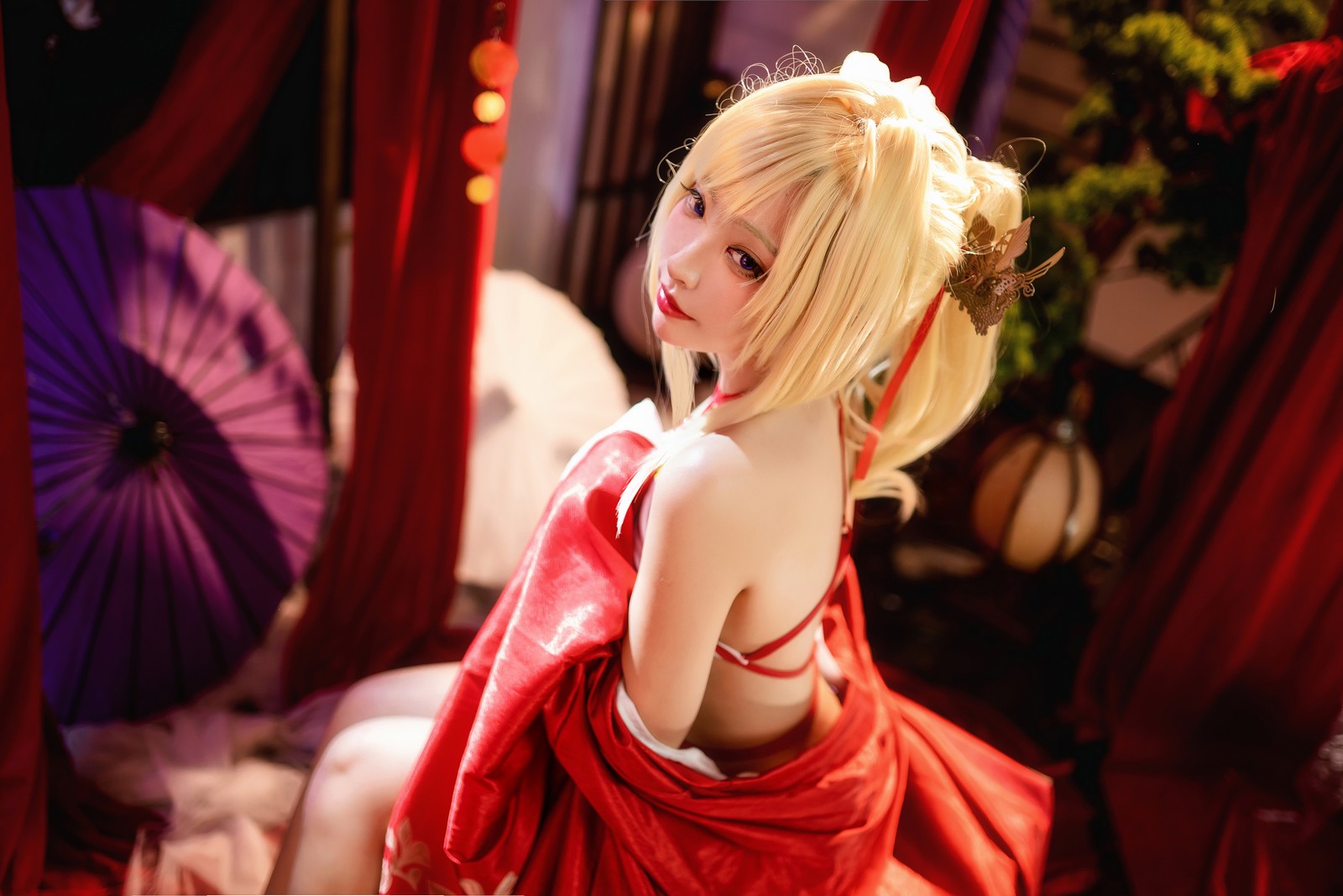 宮本桜 光荣 凉夜香雪 Cosplay 写真集｜东方幻想主题（20P｜220MB）插图7