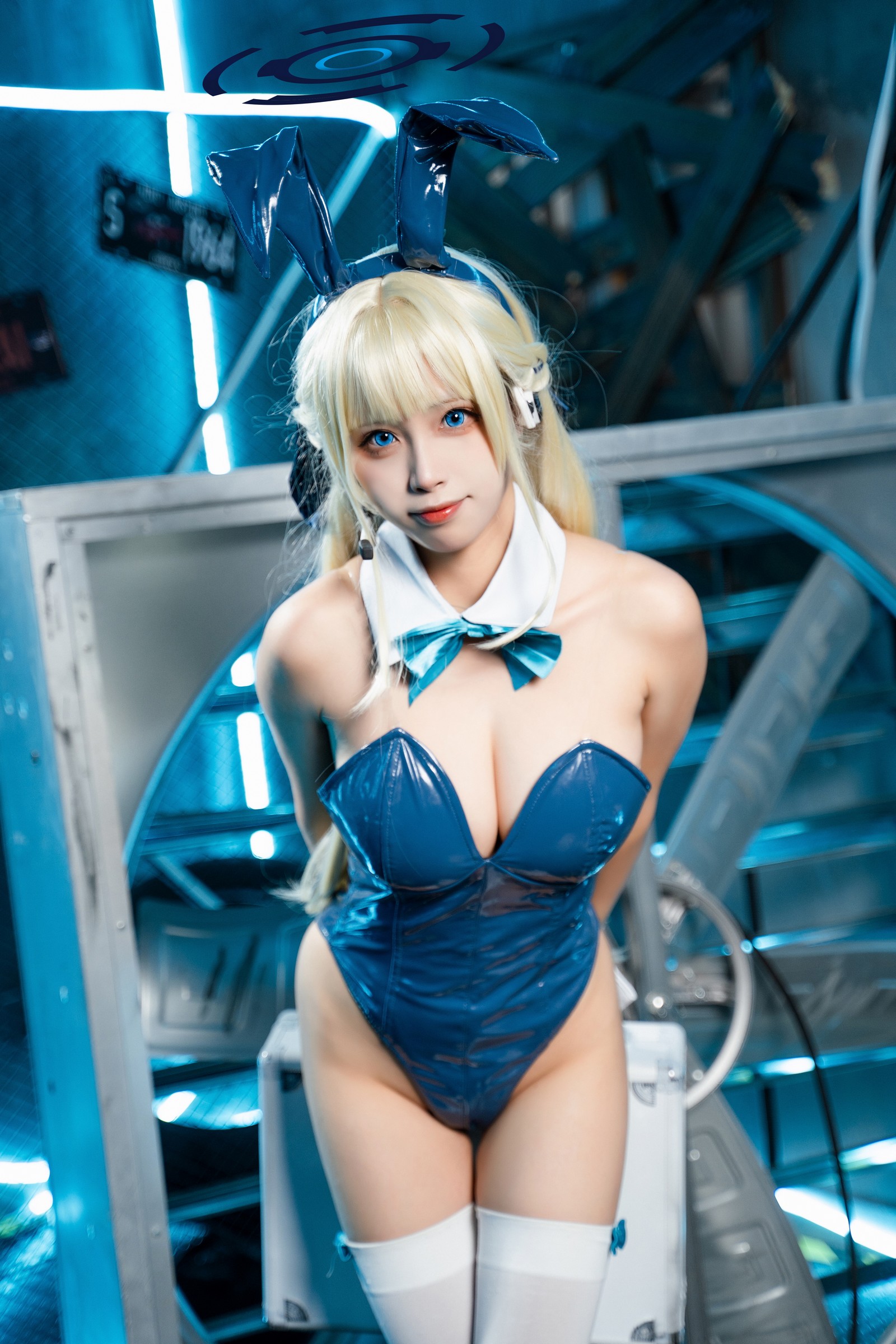 三無人型美女写真：飞鸟马时兔女郎战斗服 COS（60P／389.1M）插图3