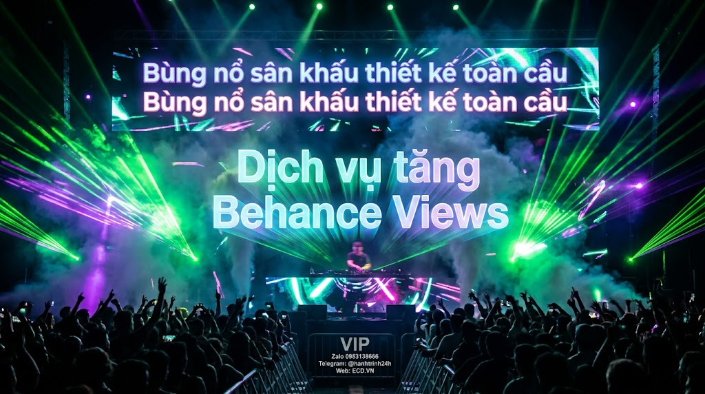 tăng behance views vĩnh viễn tăng lượt xem