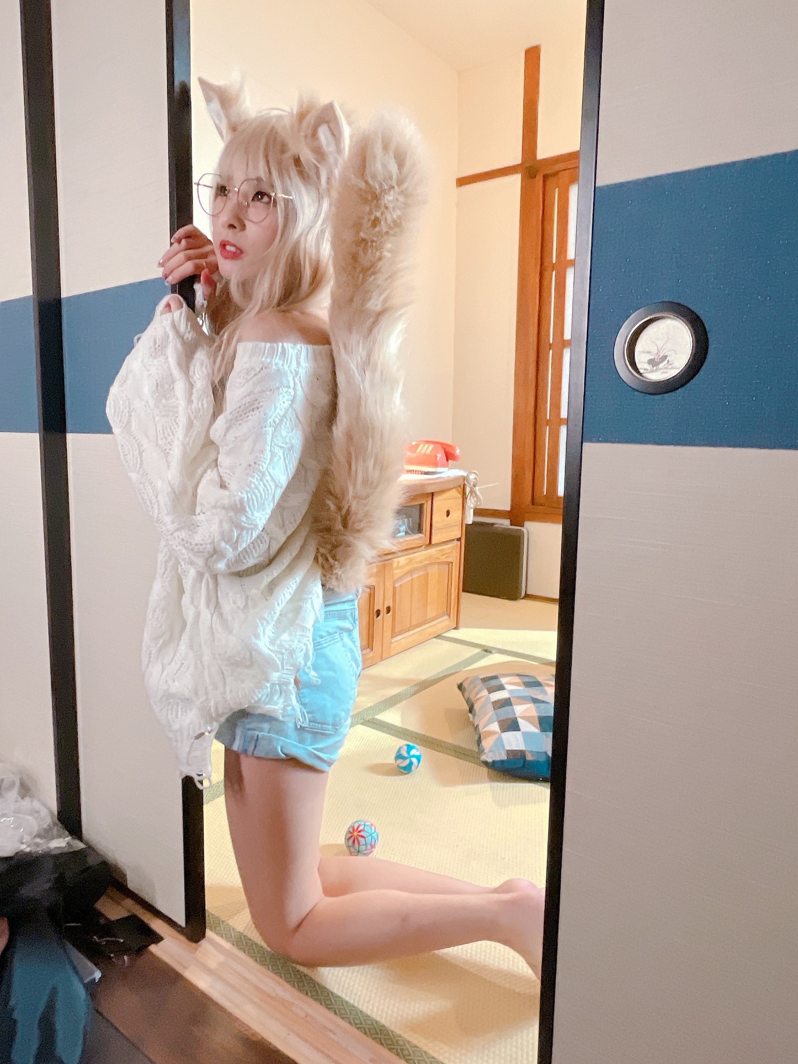 泥泥汝 猫女 主题 Cosplay 写真＋视频合集｜高质量图集（372P｜12V｜1.09GB）插图9