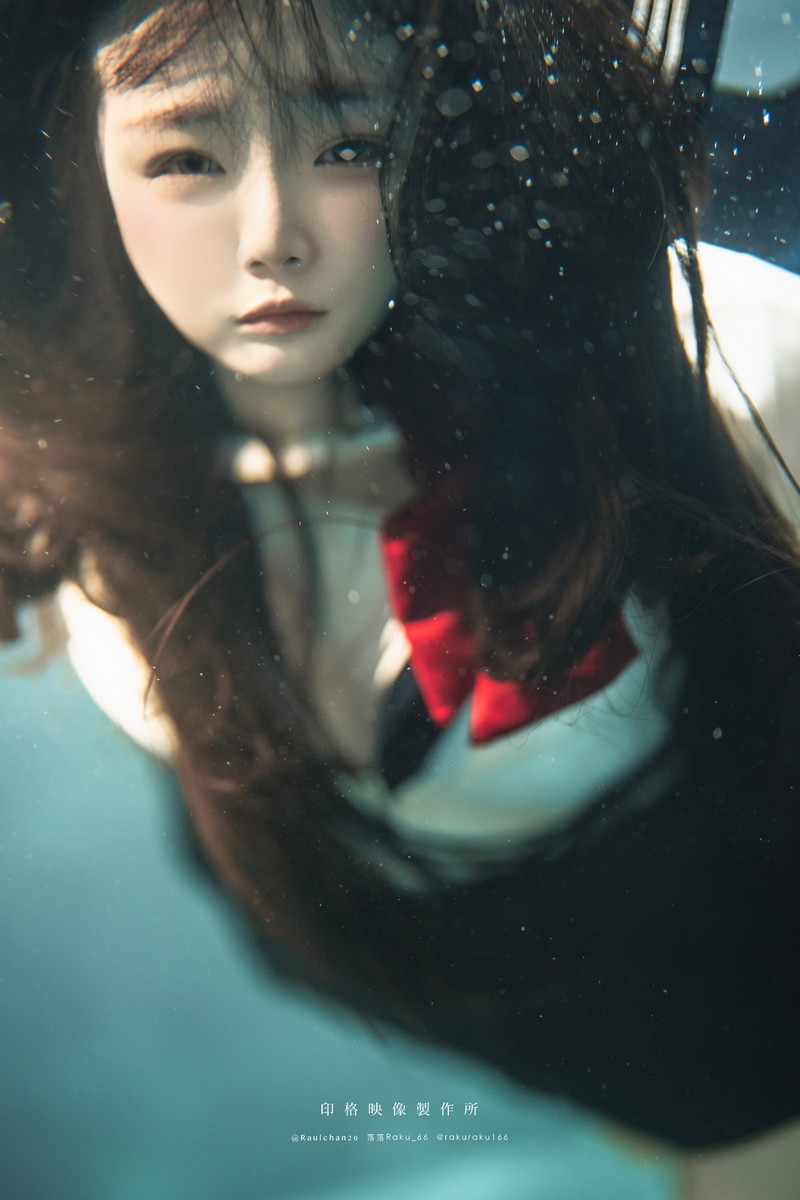 落落Raku 泳池 Bubble 水泳馆主题写真 58P+1V插图4