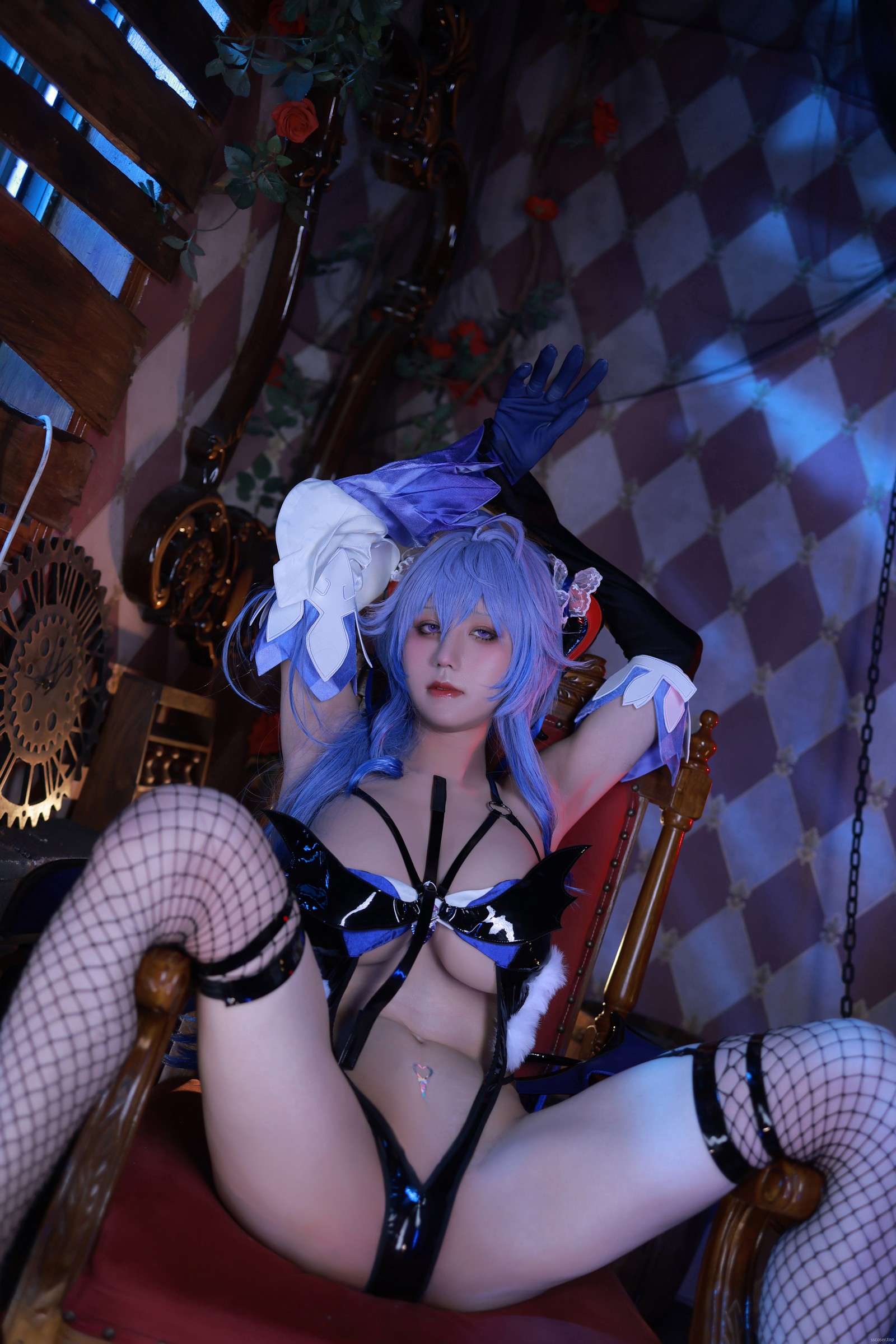 桜满三时 – 魅魔 甘雨 Cosplay 高清写真集（15P-204.4MB）幻想主题插图5