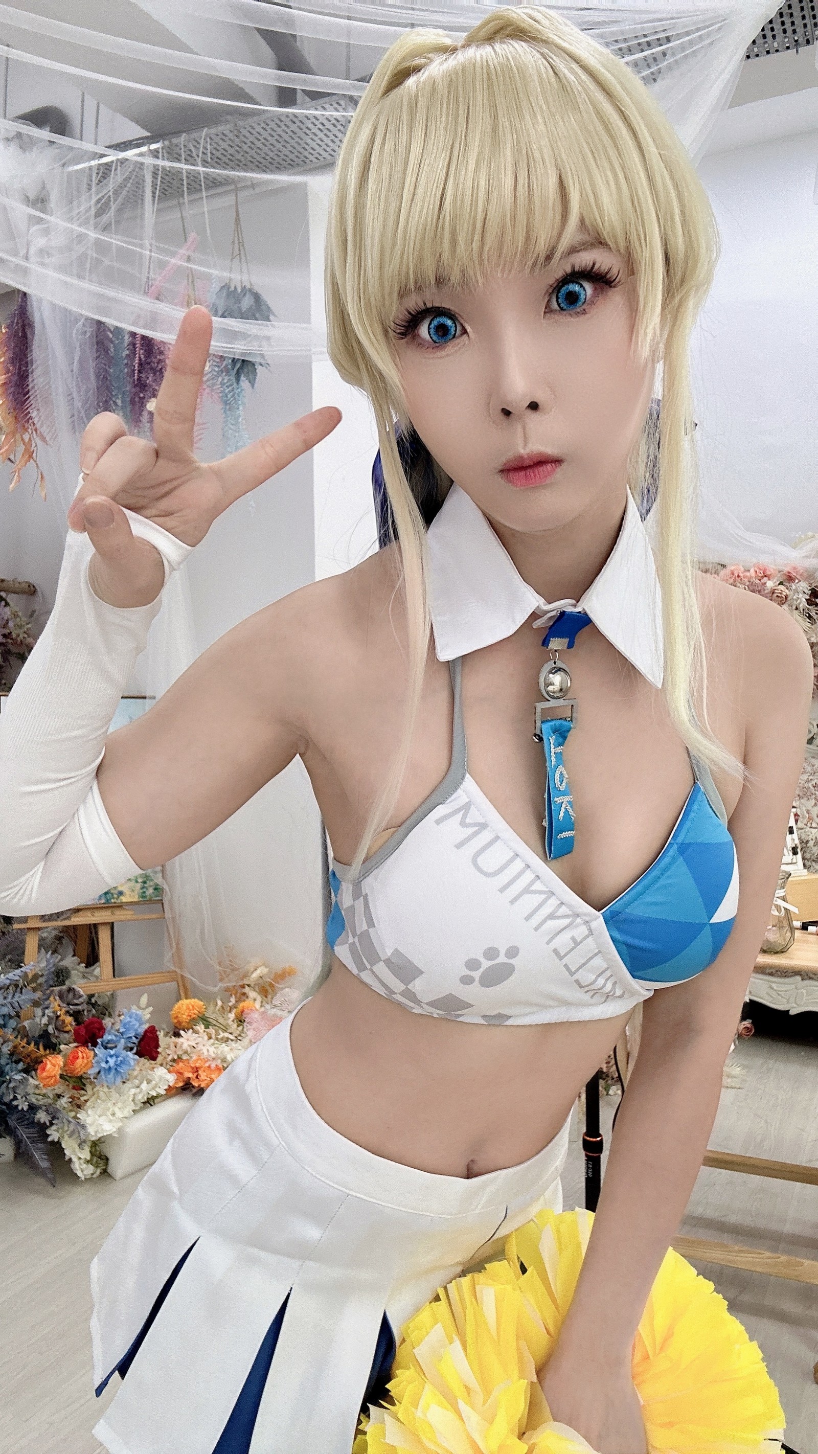 Maou Mo – Cheerleader Toki 啦啦队 Cos 写真（21P-70.3M）青春活力风插图9