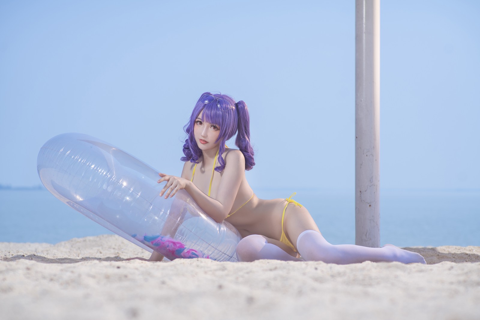 刺青Poi 沙滩排球 Cosplay｜夏日主题 写真合集（含隼隼子）【40P｜667.8MB】插图1