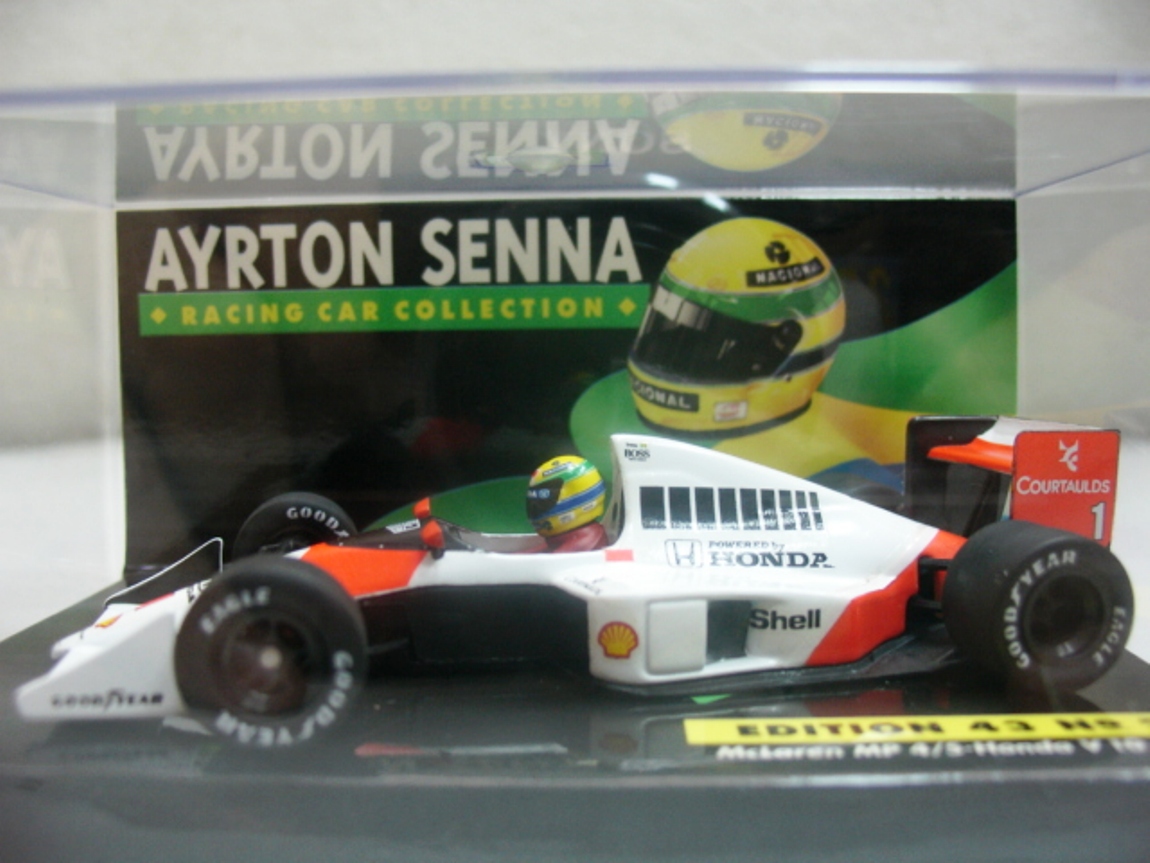 WOW EXTREMELY RARE McLaren MP4/5 Honda Senna Winner Germany 1989 1