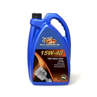 Gulf Western Top Dog 15w40 – 5 Litres