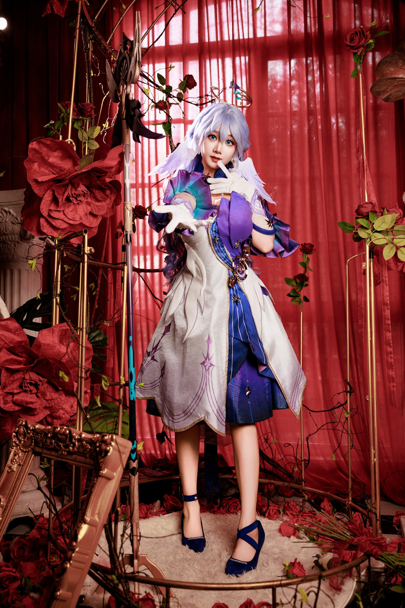 阿雪雪写真崩坏星穹铁道·知更鸟Cosplay图集（90P+1V / 1.04G）高清写真