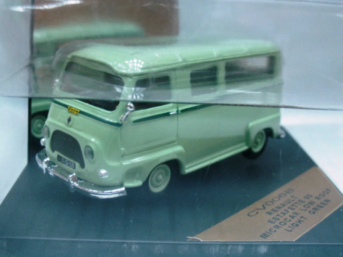 WOW EXTREMELY RARE Renault Estafette 60 Mini Bus 1959 Pastel Green