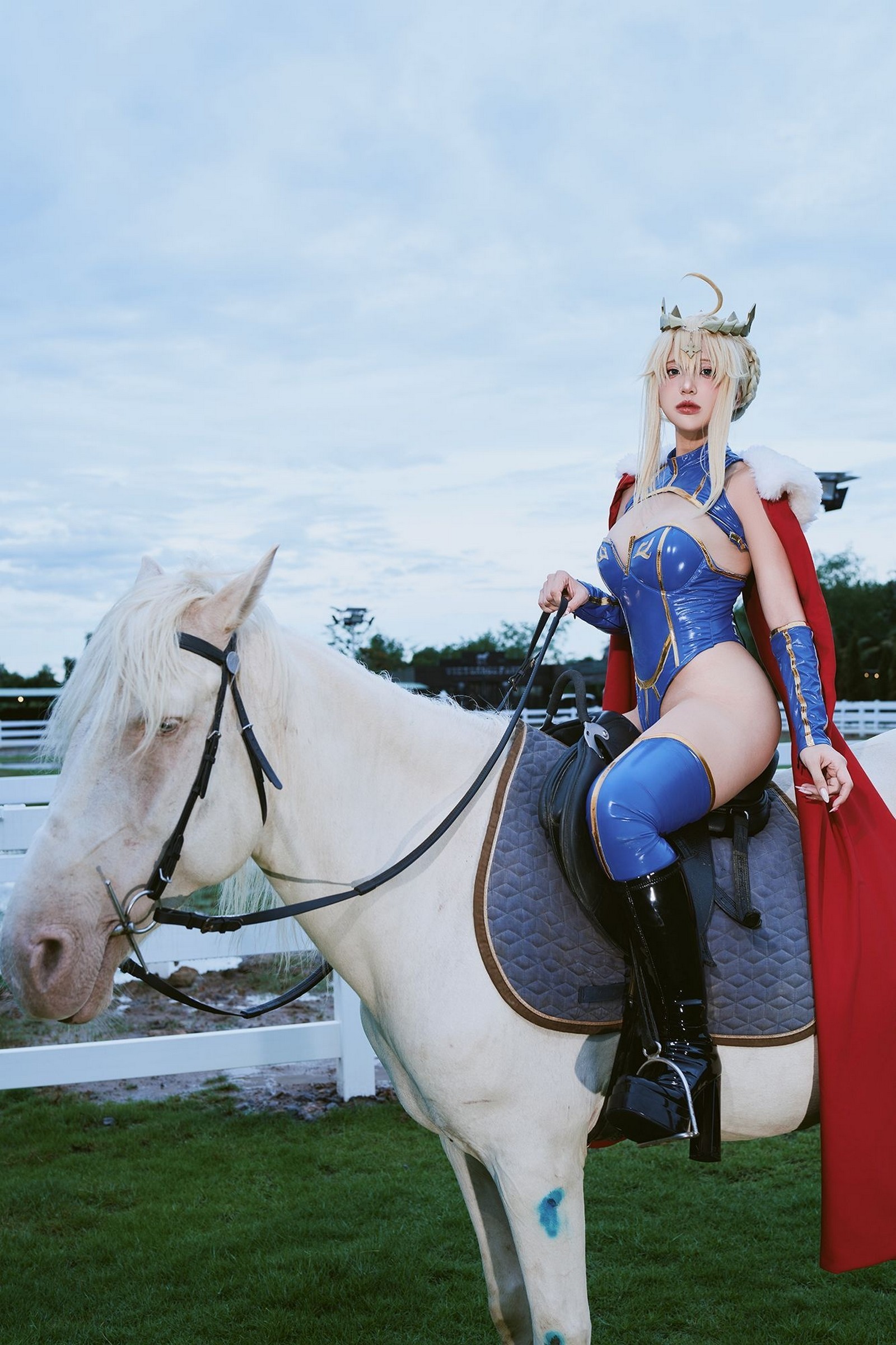 Puy Puy – Artoria Lancer Fate/Grand Order Cosplay 写真+视频（180P+22V-496MB）插图4