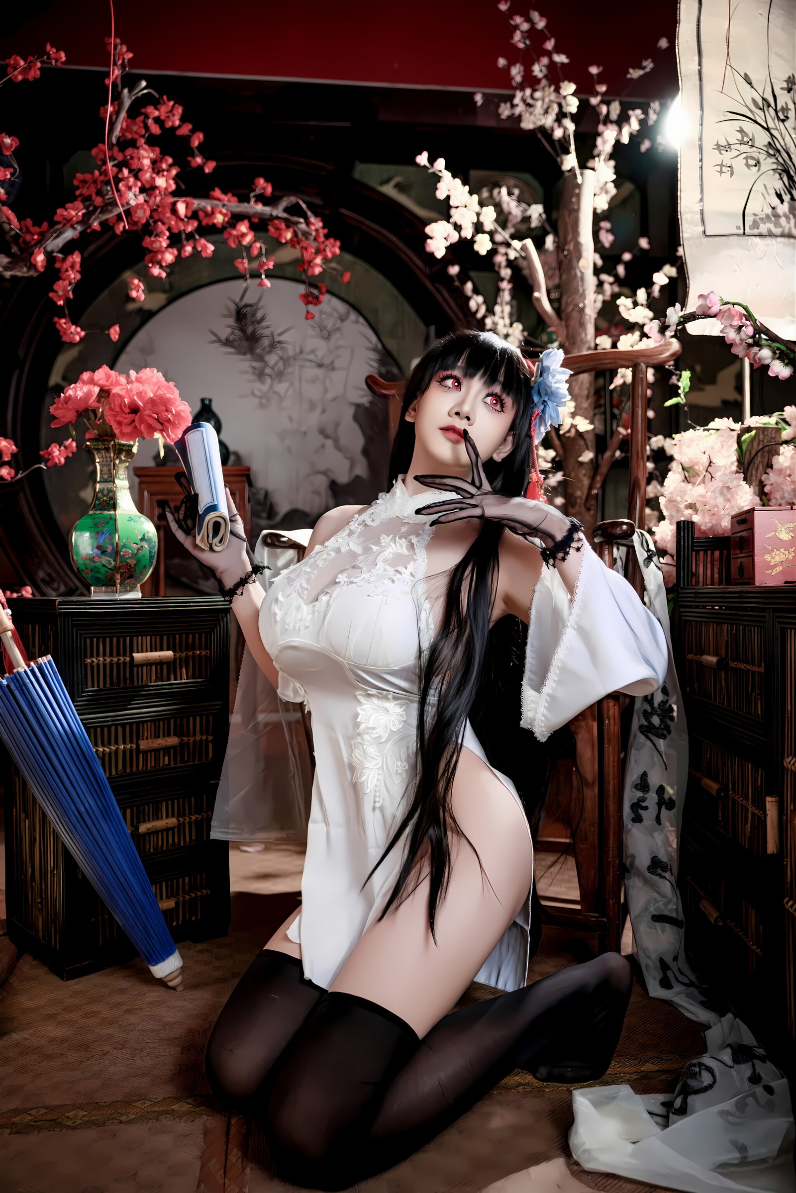 阿雪雪写真逸仙旗袍国风写真（92P+4V / 2.51G）旗袍COS正片插图7