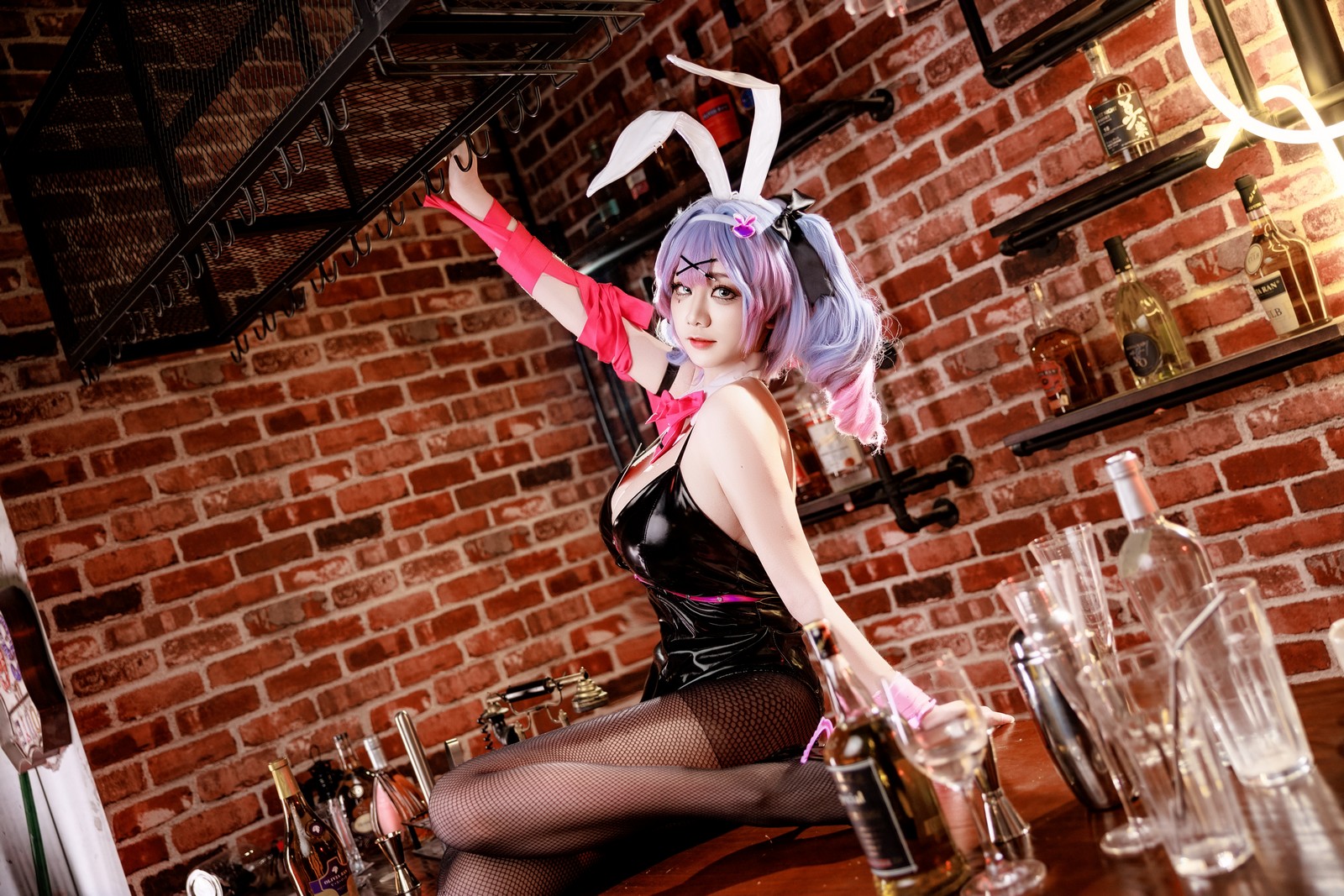 阿雪雪写真初音未来兔子洞Cosplay（105P+1V / 1.63G）VOCALOID主题写真插图9