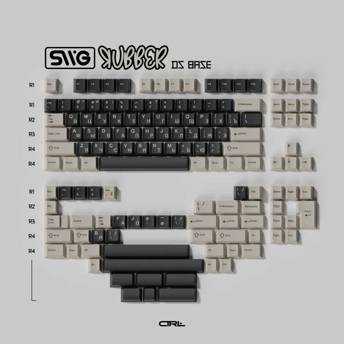 Beige Cyrillic Base