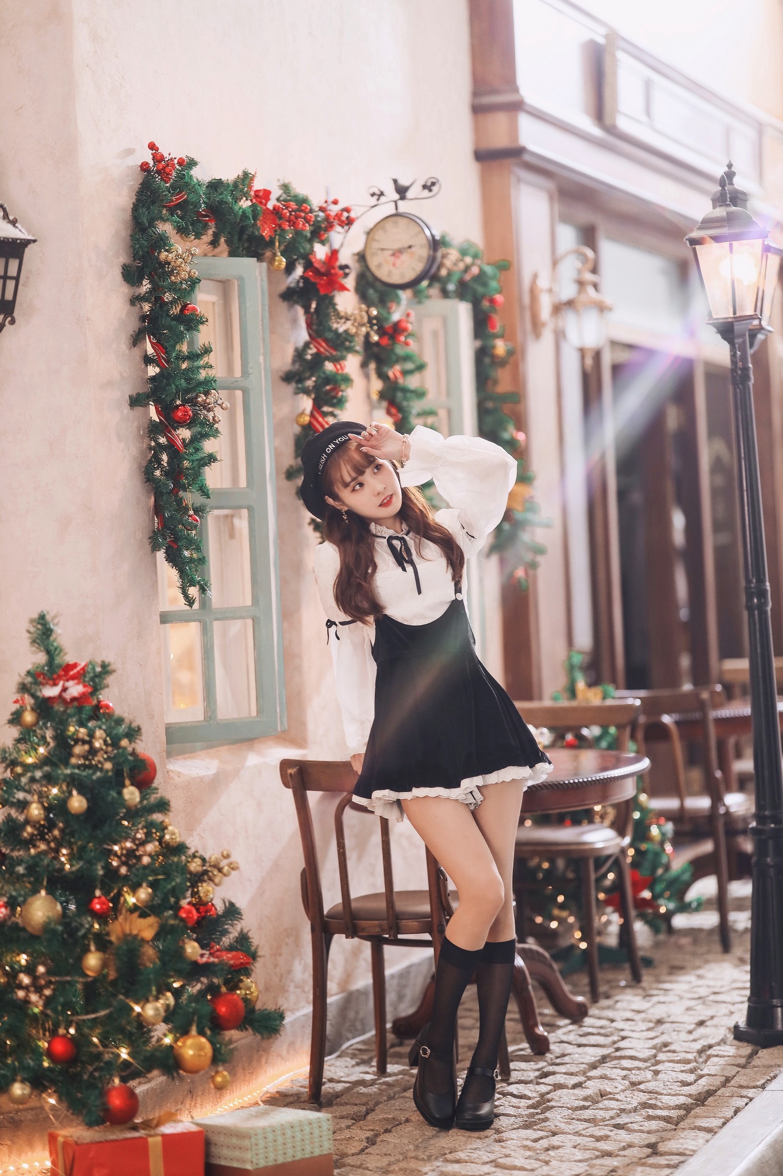 泥泥汝 圣诞主题 A 写真图集｜节日风格高清摄影（50P｜192MB）插图