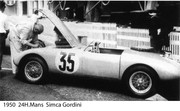 24 HEURES DU MANS YEAR BY YEAR PART ONE 1923-1969 - Page 22 50lm35-Simca-RLoyer-JBehra