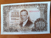 ERROR 100 Ptas 1953 DOBLE FIRMA con dudas 01