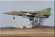 296 APIB MiG-27D 24 Red_61912553155, Frühling 1993