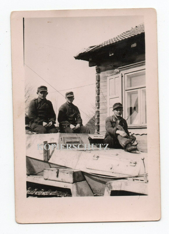 Russland Vorm. SDkfz Panzer Tank Sturmgeschütz Panzersoldaten